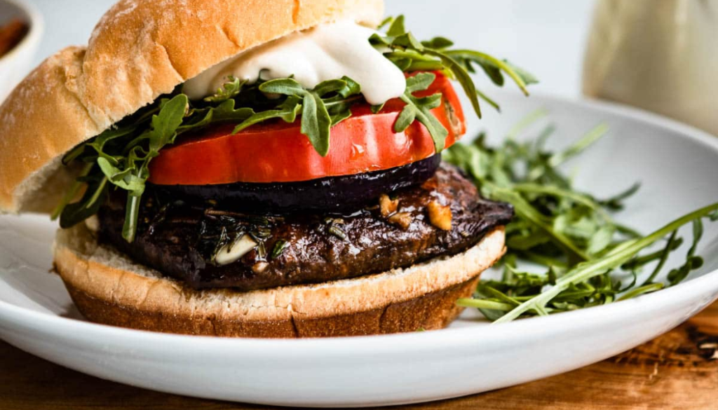 Portobello Mushroom Burgers