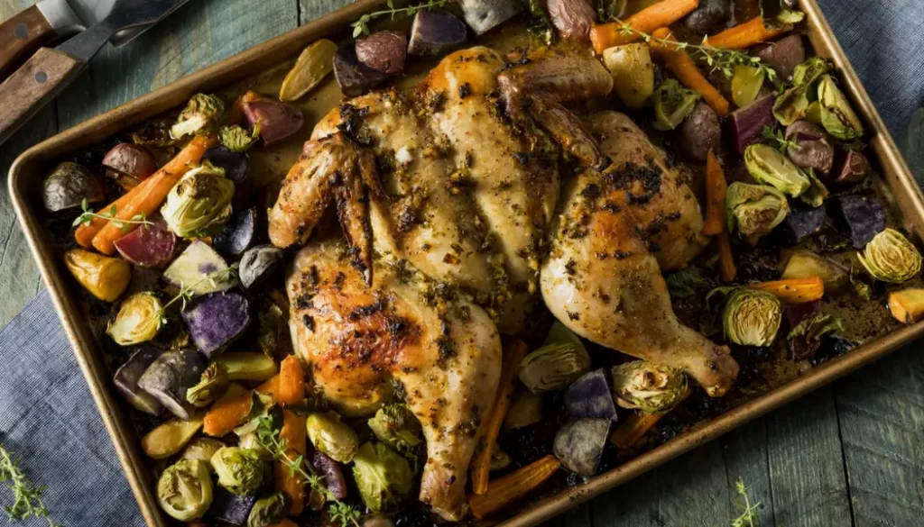 Roast Chicken with Root Vegetables