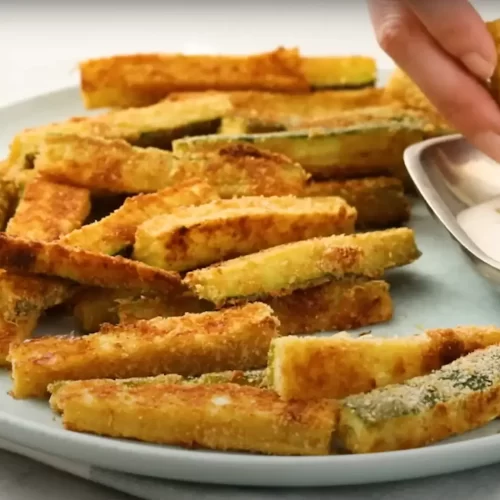 Parmesan Zucchini Chips