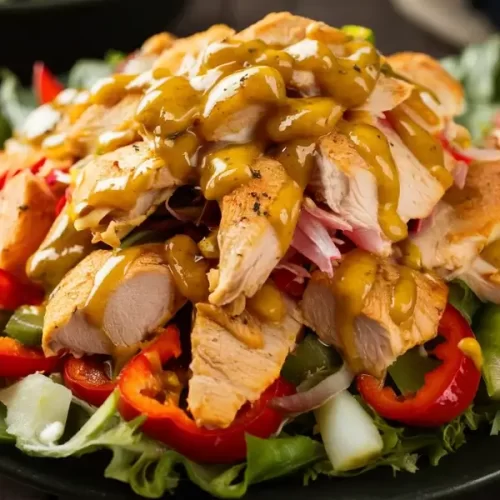 HONEY MUSTARD CHICKEN SALAD