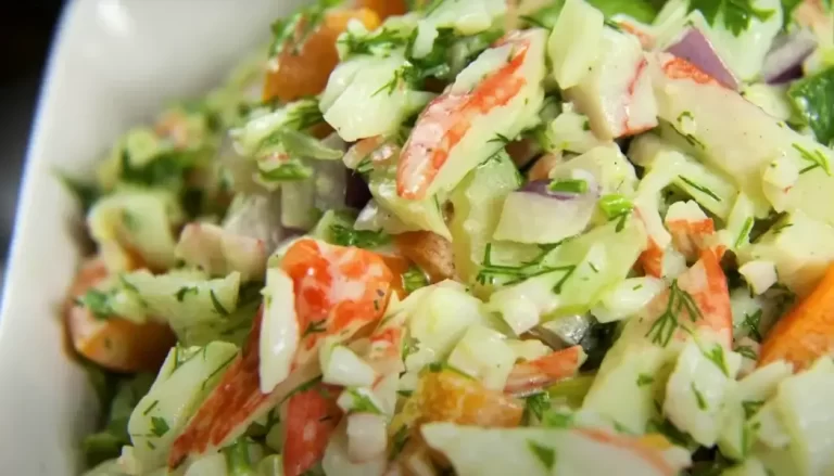 Delicious Imitation Crab Salad Recipe: A Quick and Easy Dish