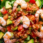 Avocado Salsa Shrimp Salad