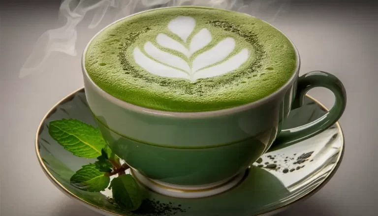 Green Tea Latte: A Soothing and Energizing Beverage!