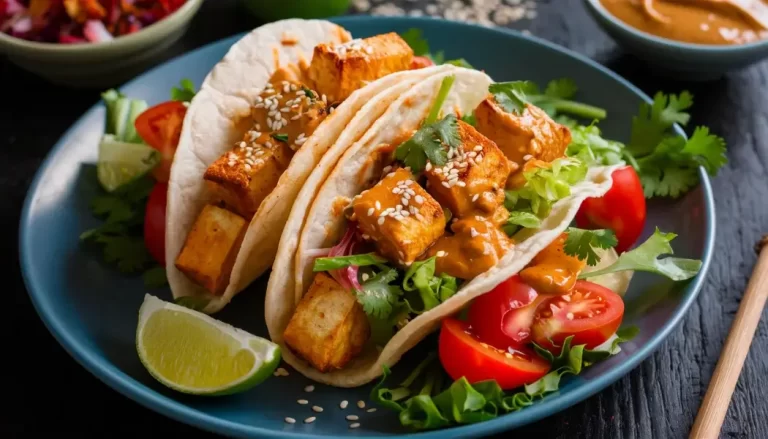 Thai Peanut Tofu Tacos: A Flavor Fiesta You Can’t Miss!