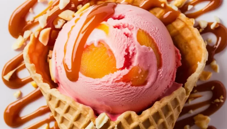 Peach Ice Cream