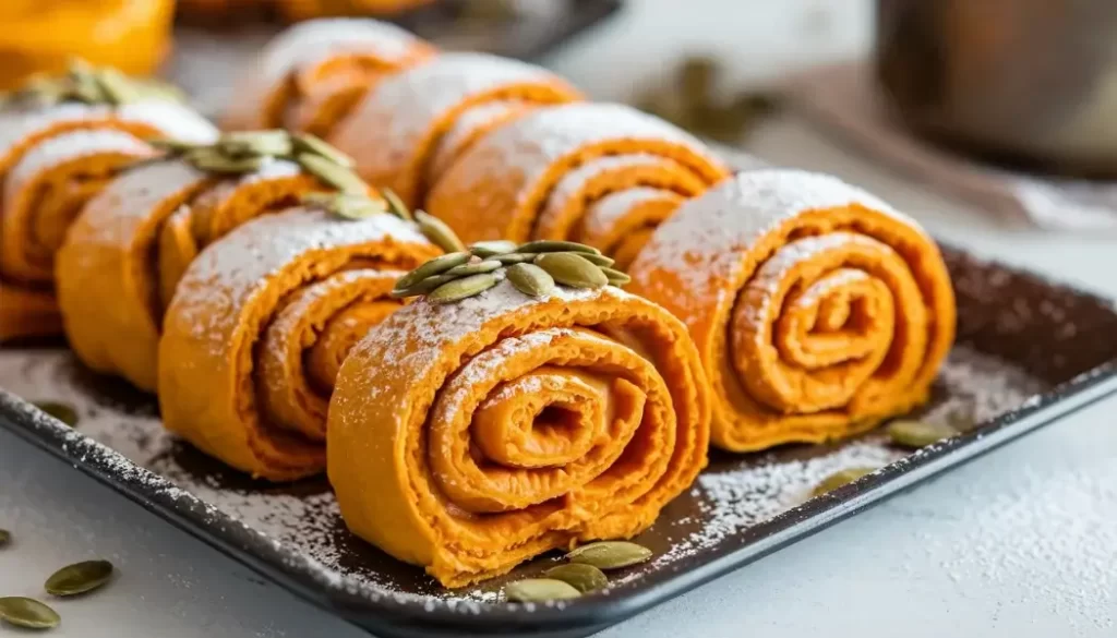 pumpkin rolls