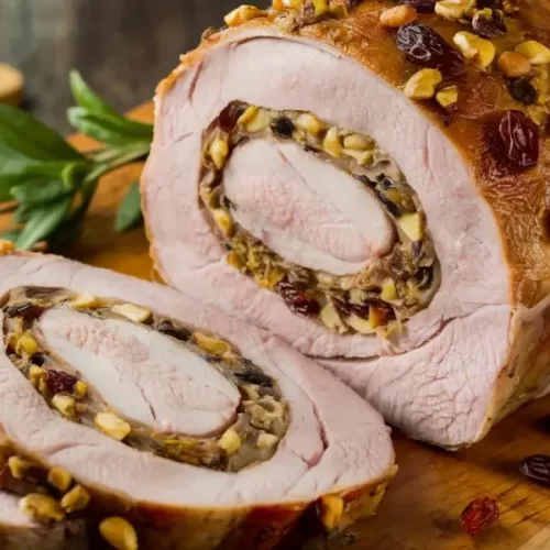 Bacon & Apple Stuffed Pork Loin