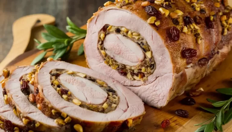 Bacon & Apple Stuffed Pork Loin