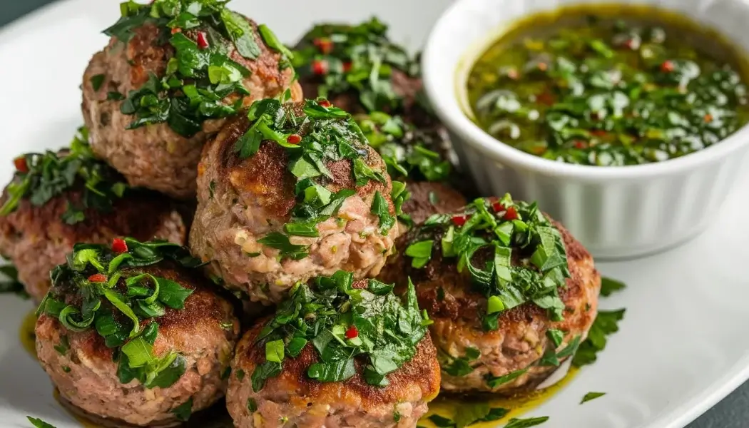 Chimichurri Meatballs