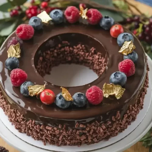 Easy Black Forest wreath