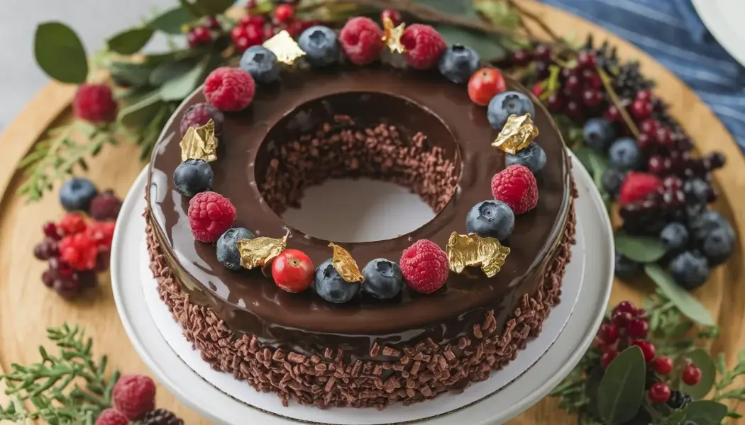 Easy Black Forest wreath