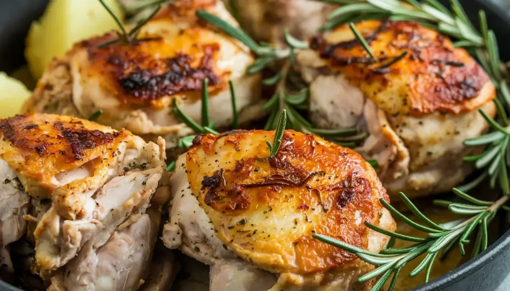 Roast Chicken with Garlic and Thyme