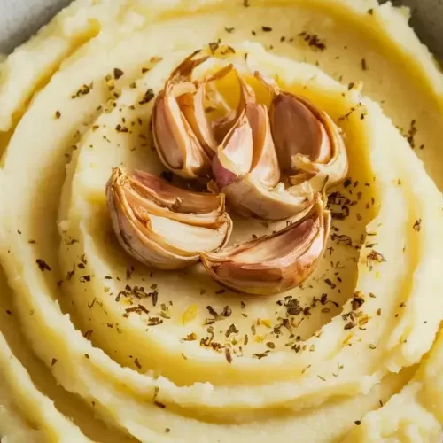 Roasted Garlic Mashed Potatoes