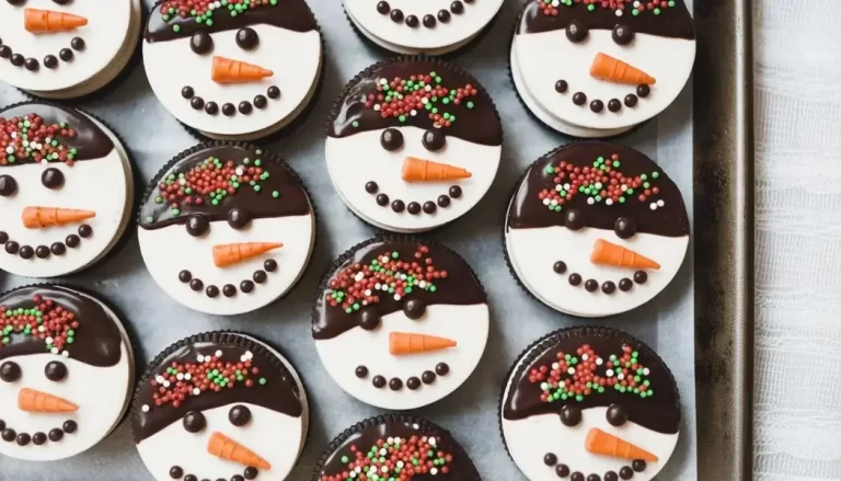 Snowman Oreo Balls