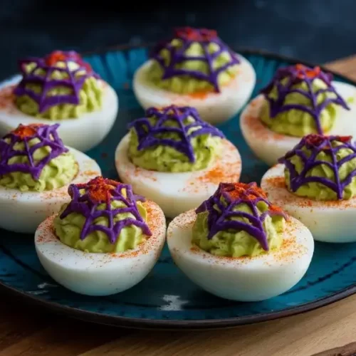 Halloween Deviled Eggs