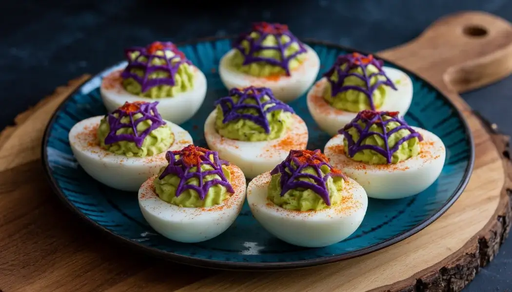 Halloween Deviled Eggs