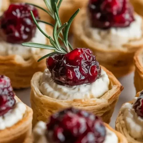 Cranberry Brie Bites