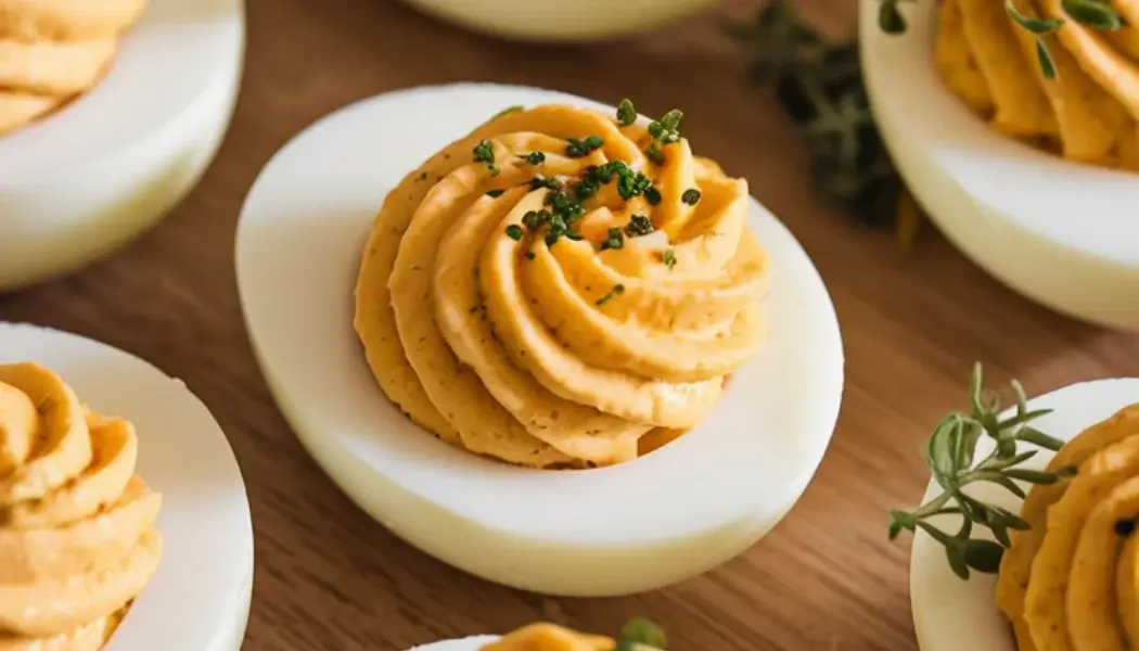 Thanksgiving Deviled Eggs