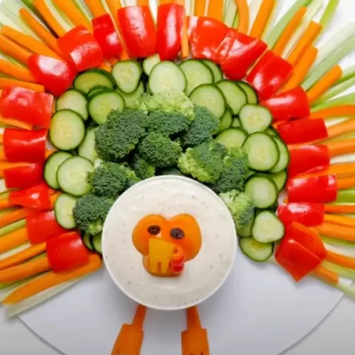 Turkey Veggie Tray