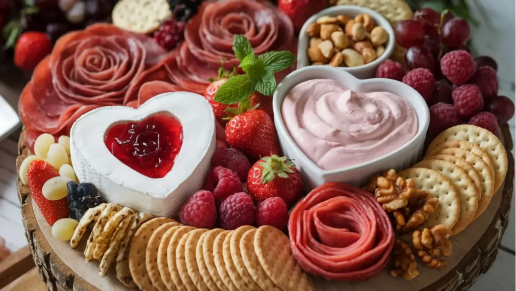 Cheese Board for Valentine’s Day