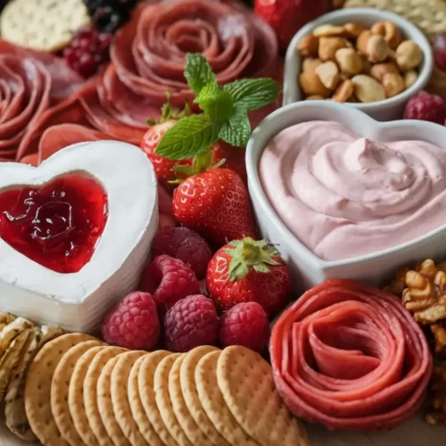 Cheese Board for Valentine’s Day