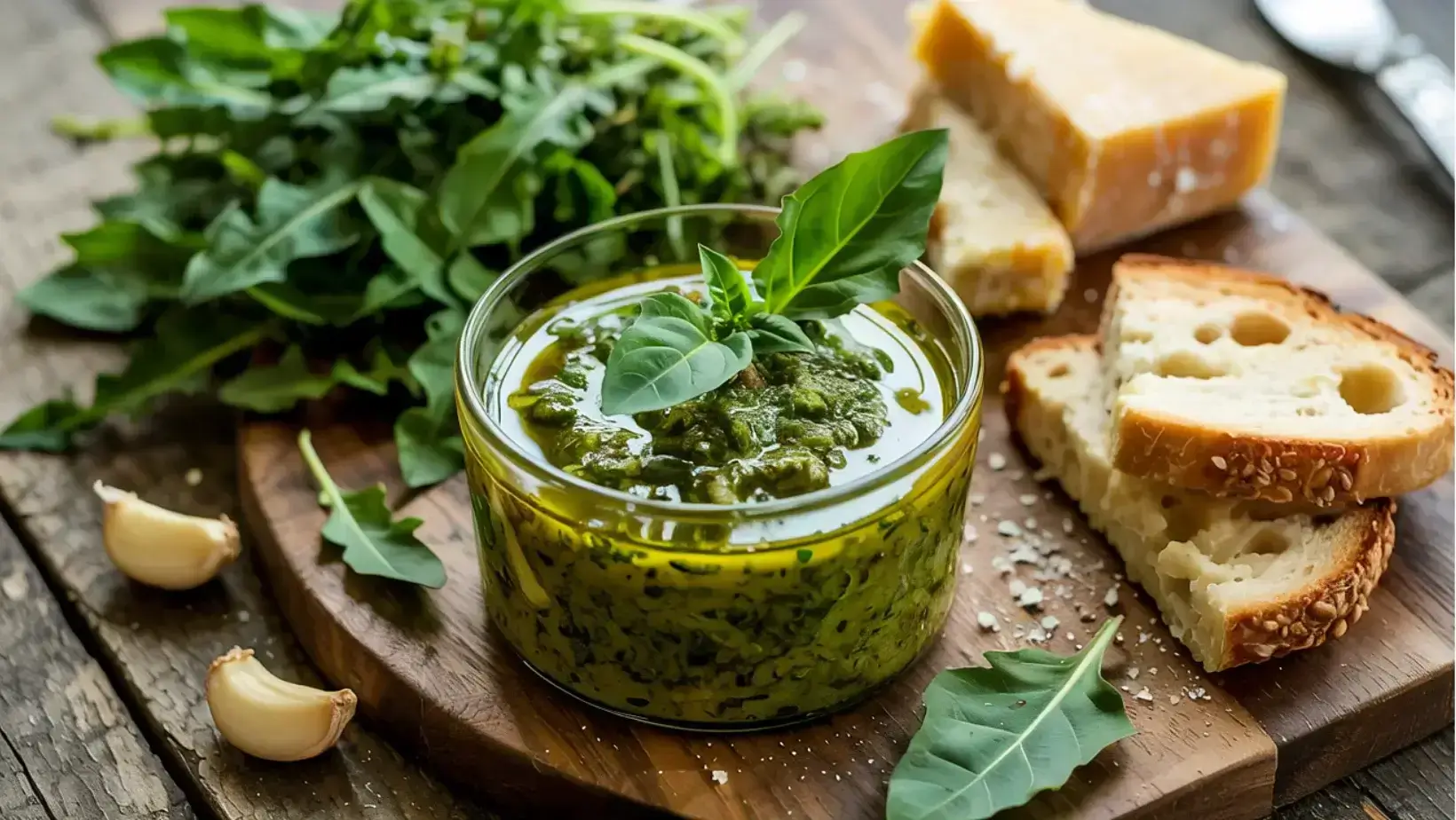 Dandelion Pesto