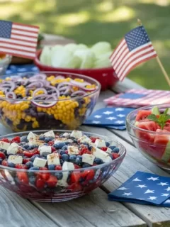 4th of July Patriotic Salads for a Crowd
