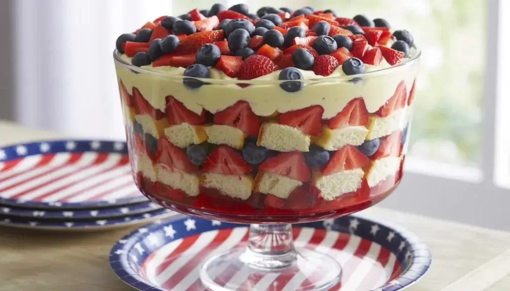4th of July Trifle