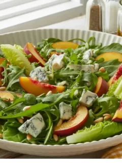 Arugula Nectarine Salad