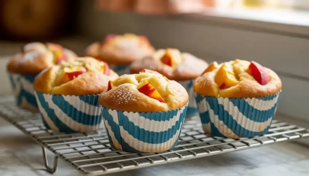 Nectarine Muffins