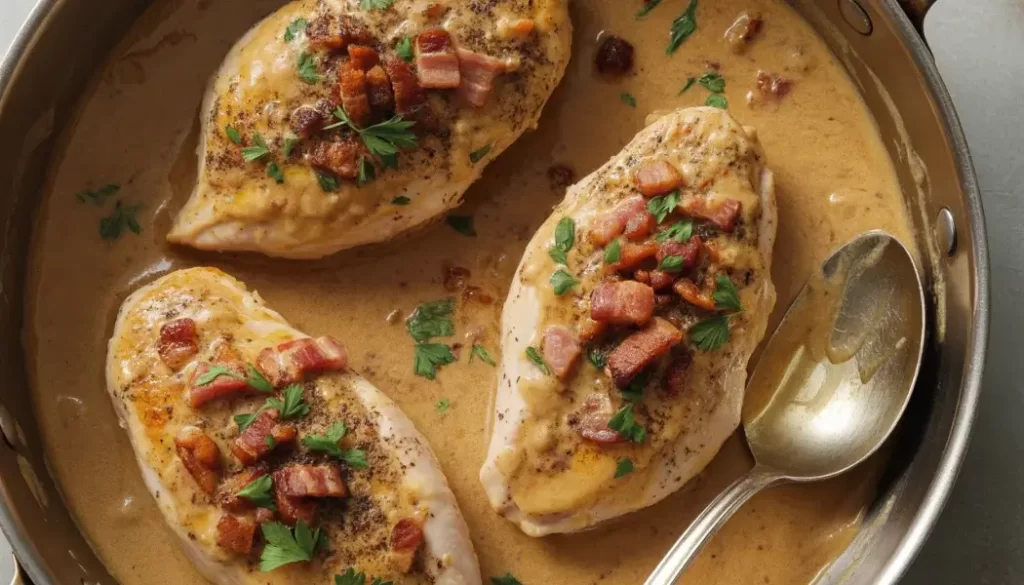 Stovetop Smothered Chicken