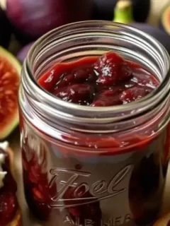 Homemade Fig Preserves