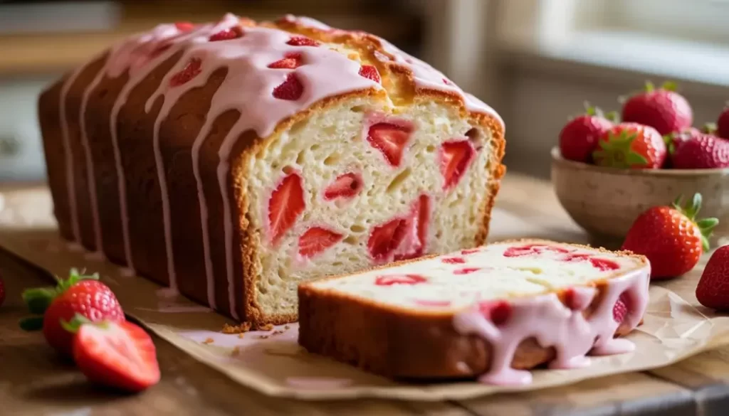 Moist Strawberry Bread