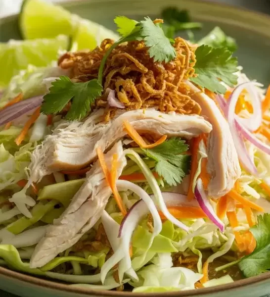 Vietnamese Chicken Salad (Gỏi Gà) From Rotisserie Chicken
