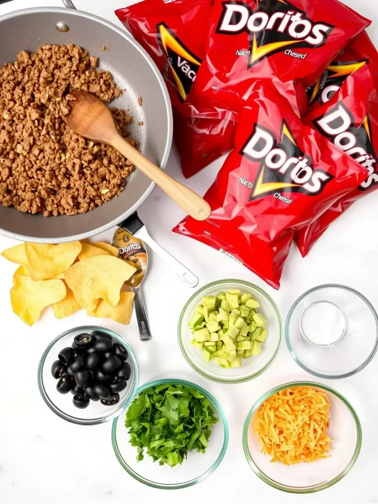 walking taco ingredients
