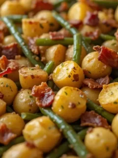 Country Ranch Green Beans n Potatoes with Bacon