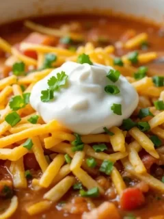 Crock Pot Chicken Enchilada Soup - Like Mother, Like Daughter