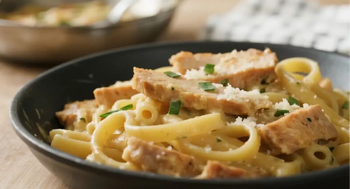 Easy Garlic Parmesan Chicken Pasta Recipe for a Healthy Dinner