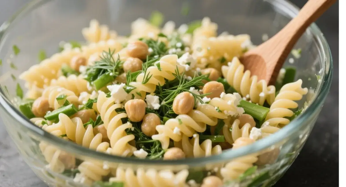 Healthy Street Corn Pasta Salad