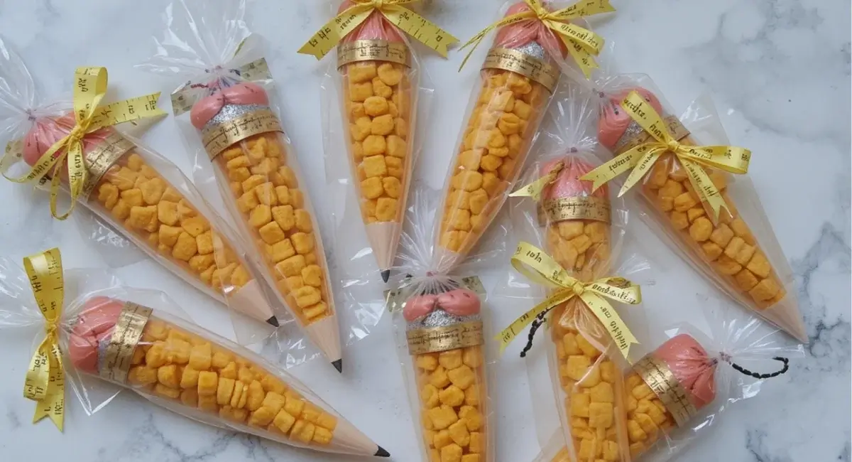 Pencil Treat Bags