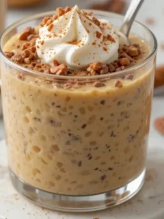 Pumpkin Pie Overnight Oats - Vegan, Gluten-Free, Healthy