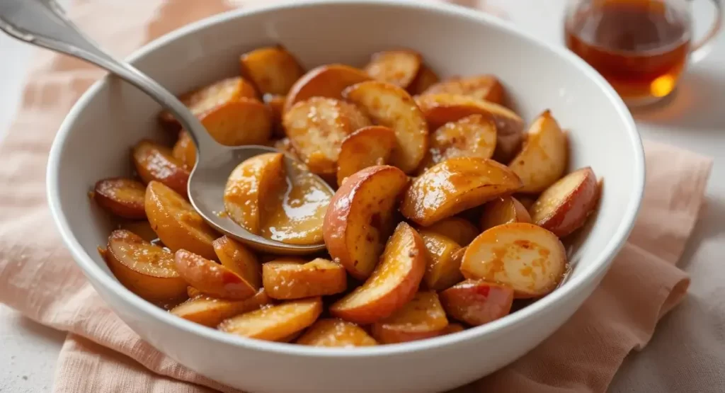 Quick Air Fryer Cinnamon Apples