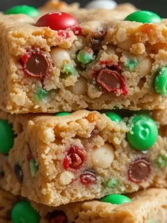 The BEST Christmas Cookie Bars - Crazy for Crust