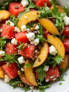 The Peach Watermelon Salad That Tastes Like Summer