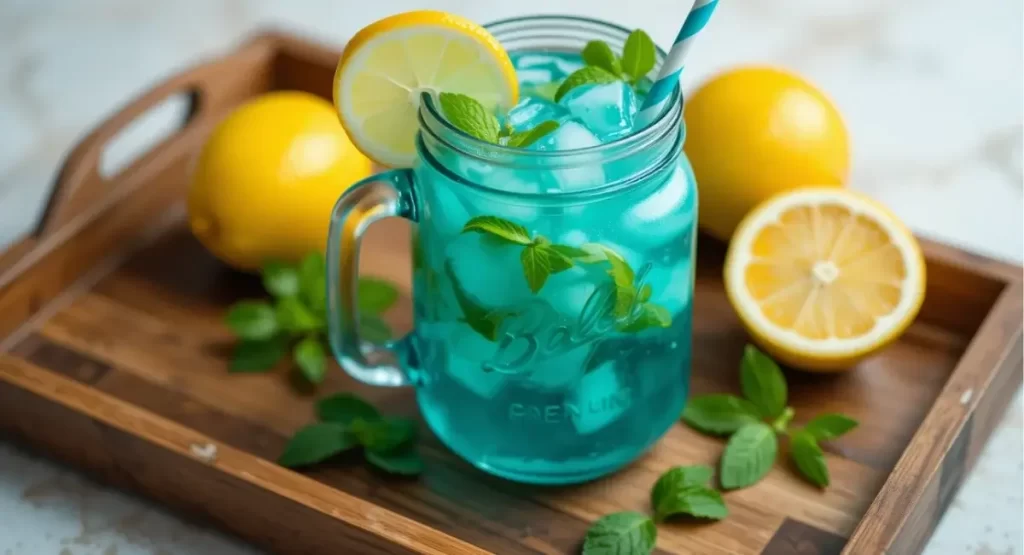 blue raspberry lemonade