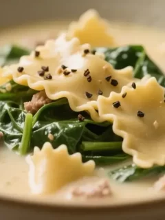 alfredo lasagna soup