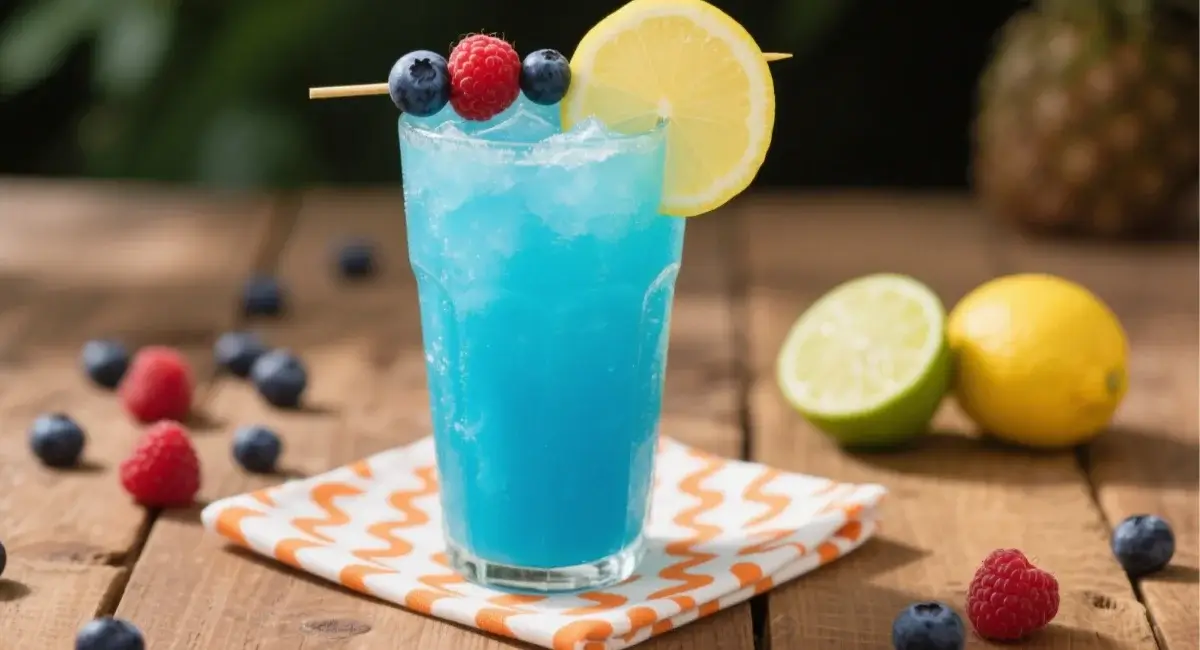 blue raspberry lemonade