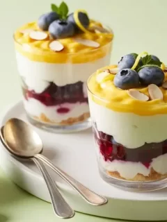 blueberry trifle