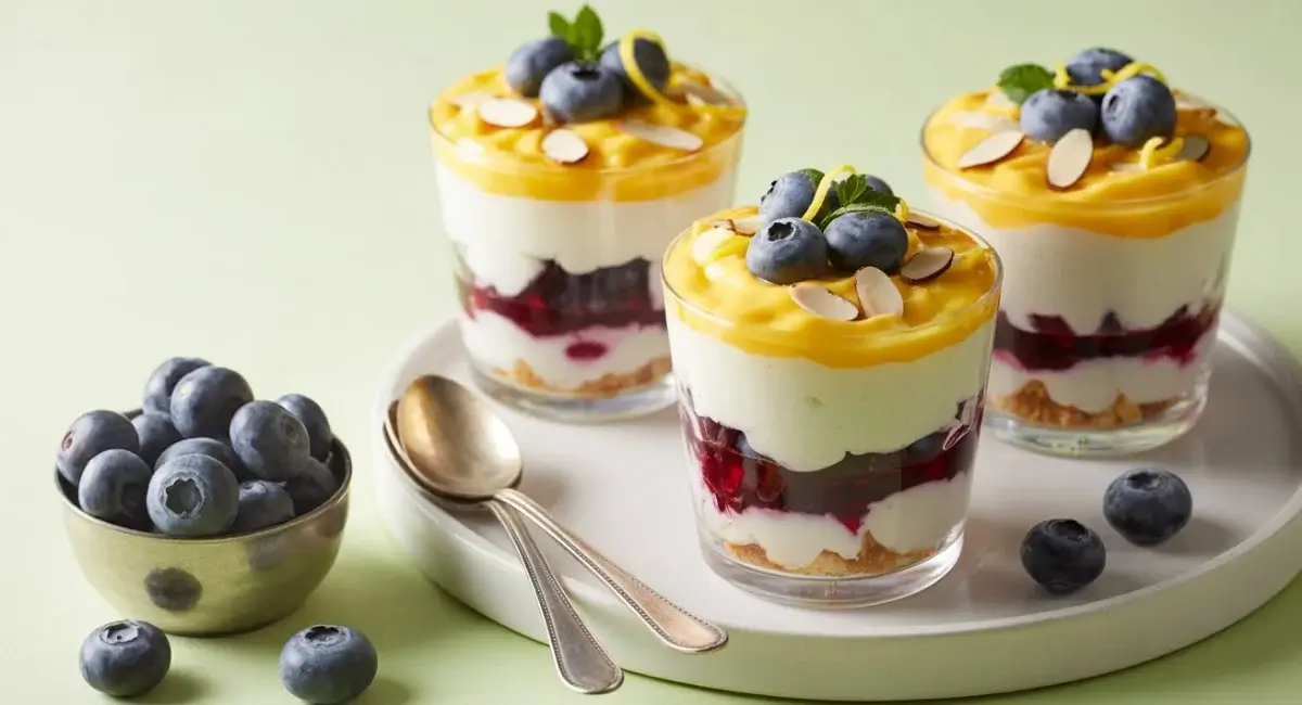 blueberry trifle