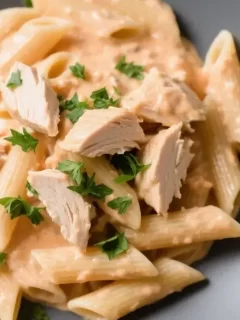 crack chicken penne